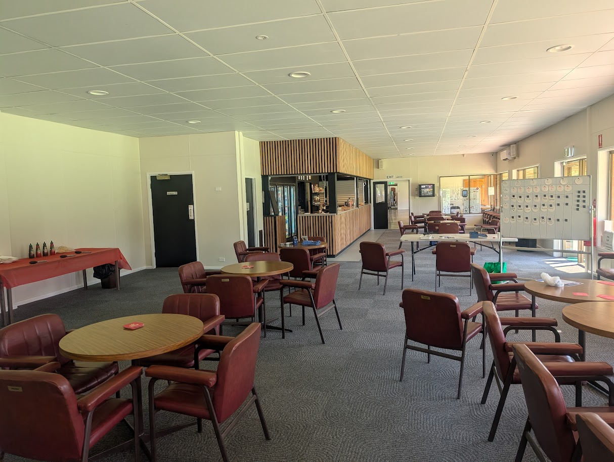 empty bar and clubhouse